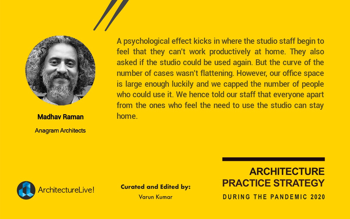 Re-emergence of Architectural Practice in India from the Pandemic 2020 11