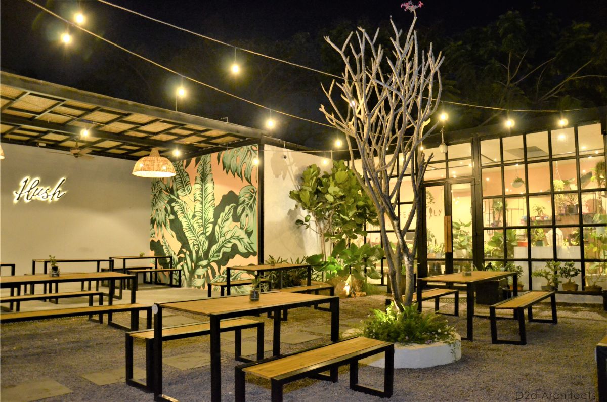 Hush Café, at Hyderabad, by D2dArchitects - ArchitectureLive!