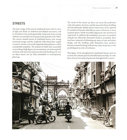 "A Sense of Space: This book is an invitation to liberate oneself from the valorised image of western or imperial city planning towards a more nuanced, indigenous, and flexible approach to our cities." Sudipto Ghosh Reviews A Sense of Space, by Ranjit Sabikhi 6