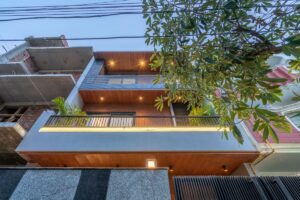 Tropical House, at Noida, U.P, by Unbox Design