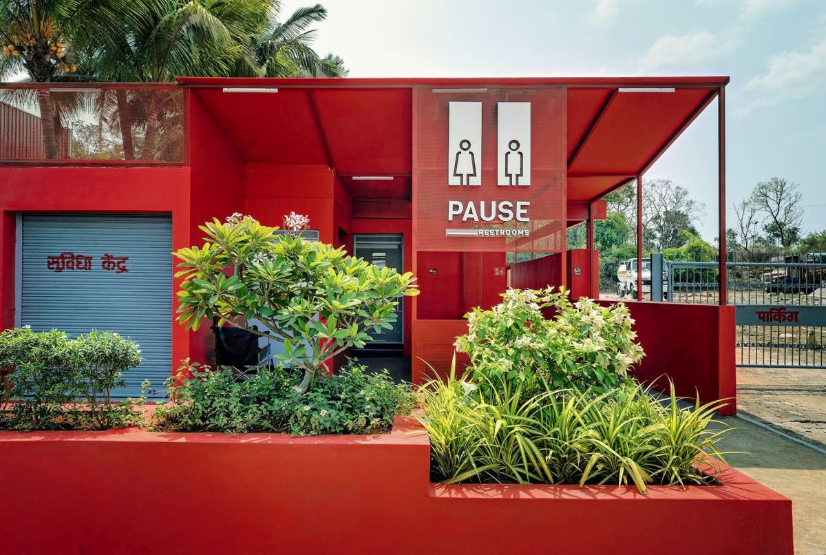 Pause - Restrooms, at Bombay-Goa Highway, by RC Architects 1