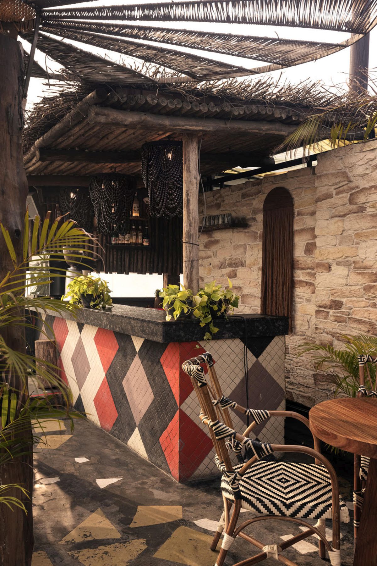 Tulum - Jungle Rooftop Restaurant, at Chandigarh, by Loop Design Studio 18
