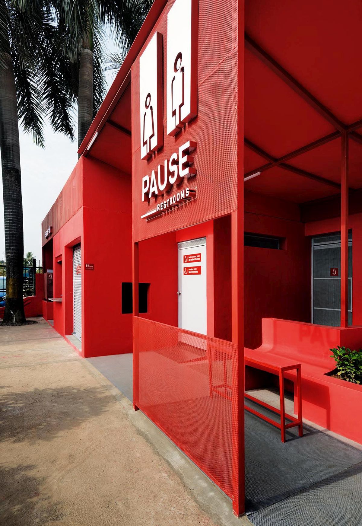 Pause - Restrooms, at Bombay-Goa Highway, by RC Architects 35