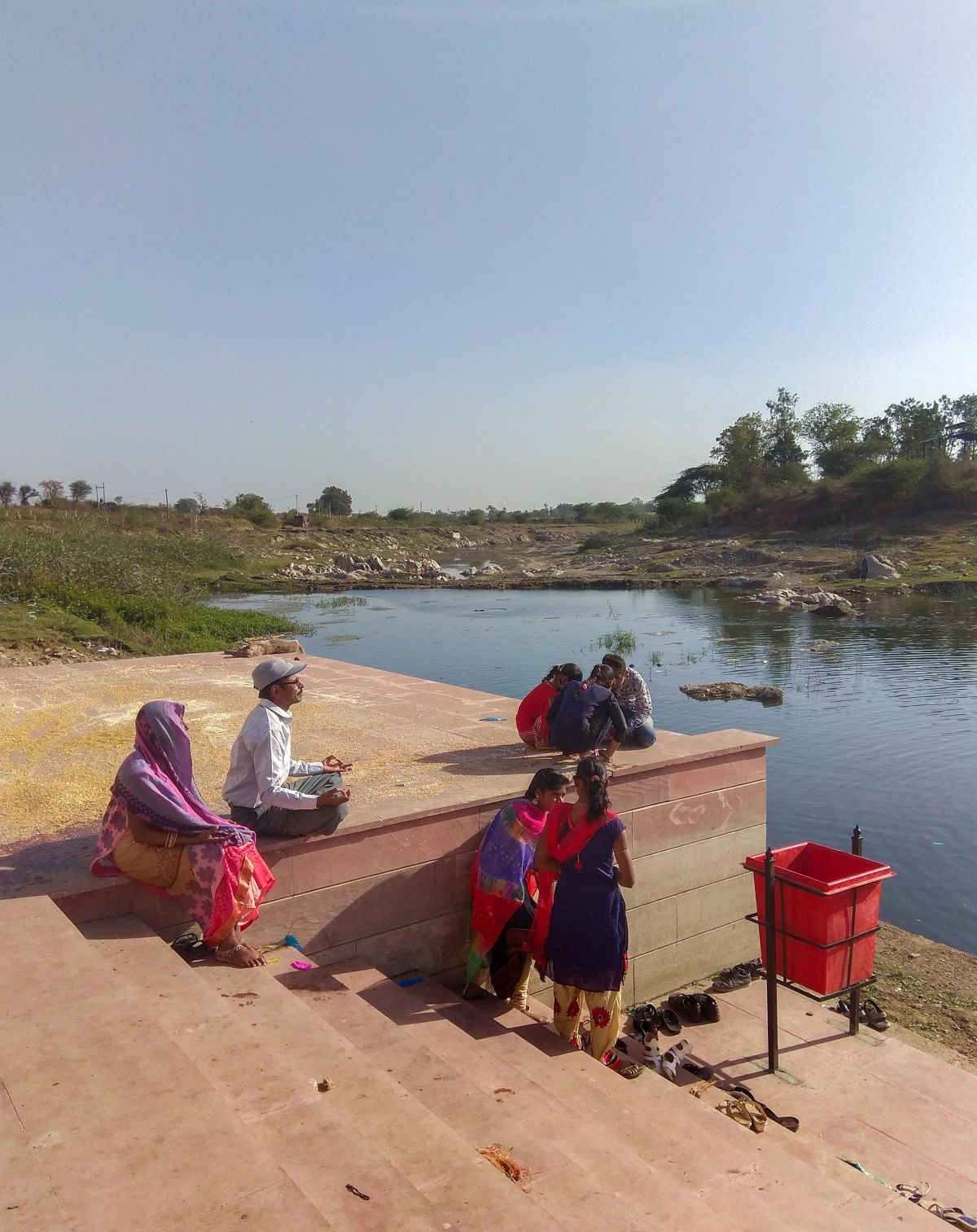 Goreshwar Moran River Front, at Rajasthan, by Impasto Building Workshop 66