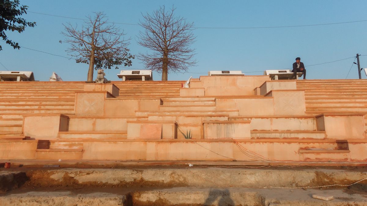 Goreshwar Moran River Front, at Rajasthan, by Impasto Building Workshop 64