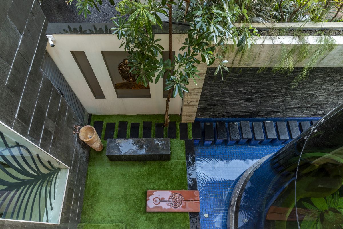 The Leaf House, at Indore, M.P, by Span Architects 17