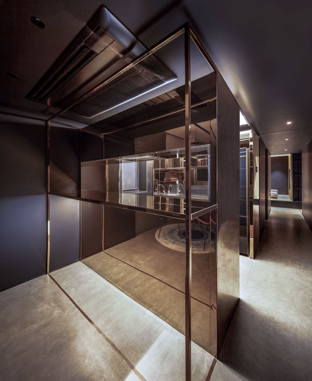 Copper Cube Hause, at Mumbai, by DIG Architects 15