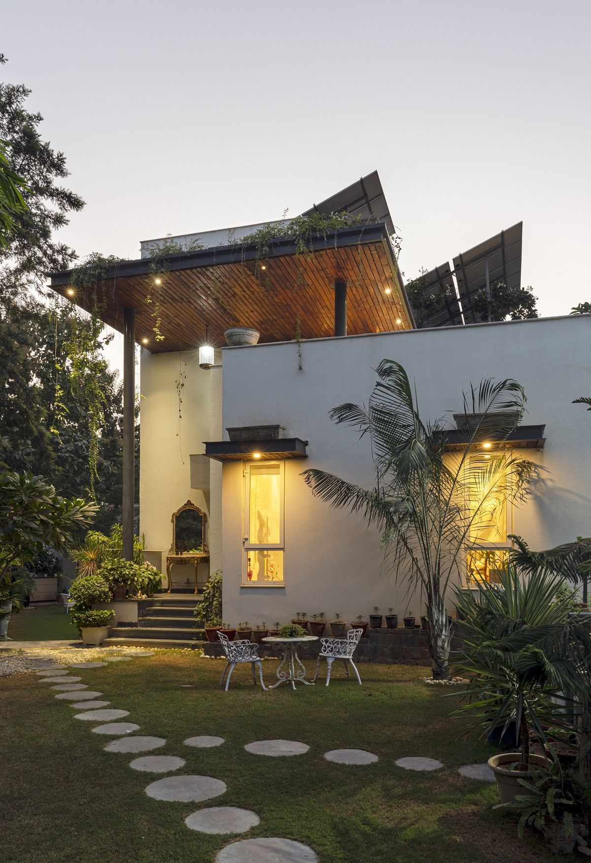 A House Surrounded by a Green Footprint | Ansal Villas, by RSDA 17