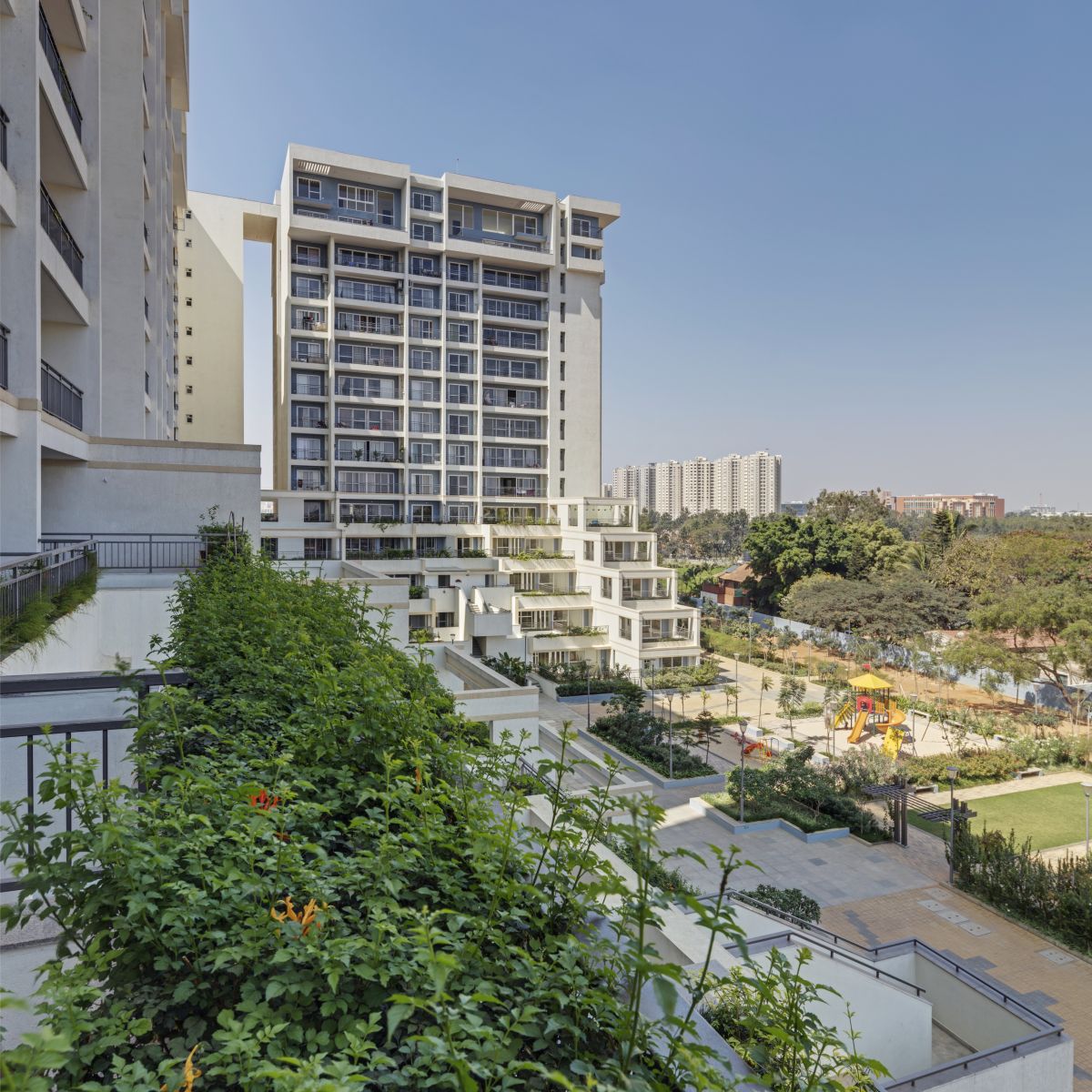 Terraced Residential Highrise, at Nallurhalli Road, Siddhapura, Bangalore, by CnT Architects 9