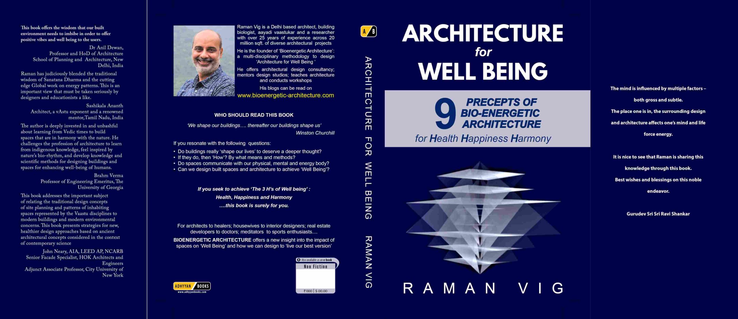 Book: ARCHITECTURE for WELL BEING, By Raman vig 1