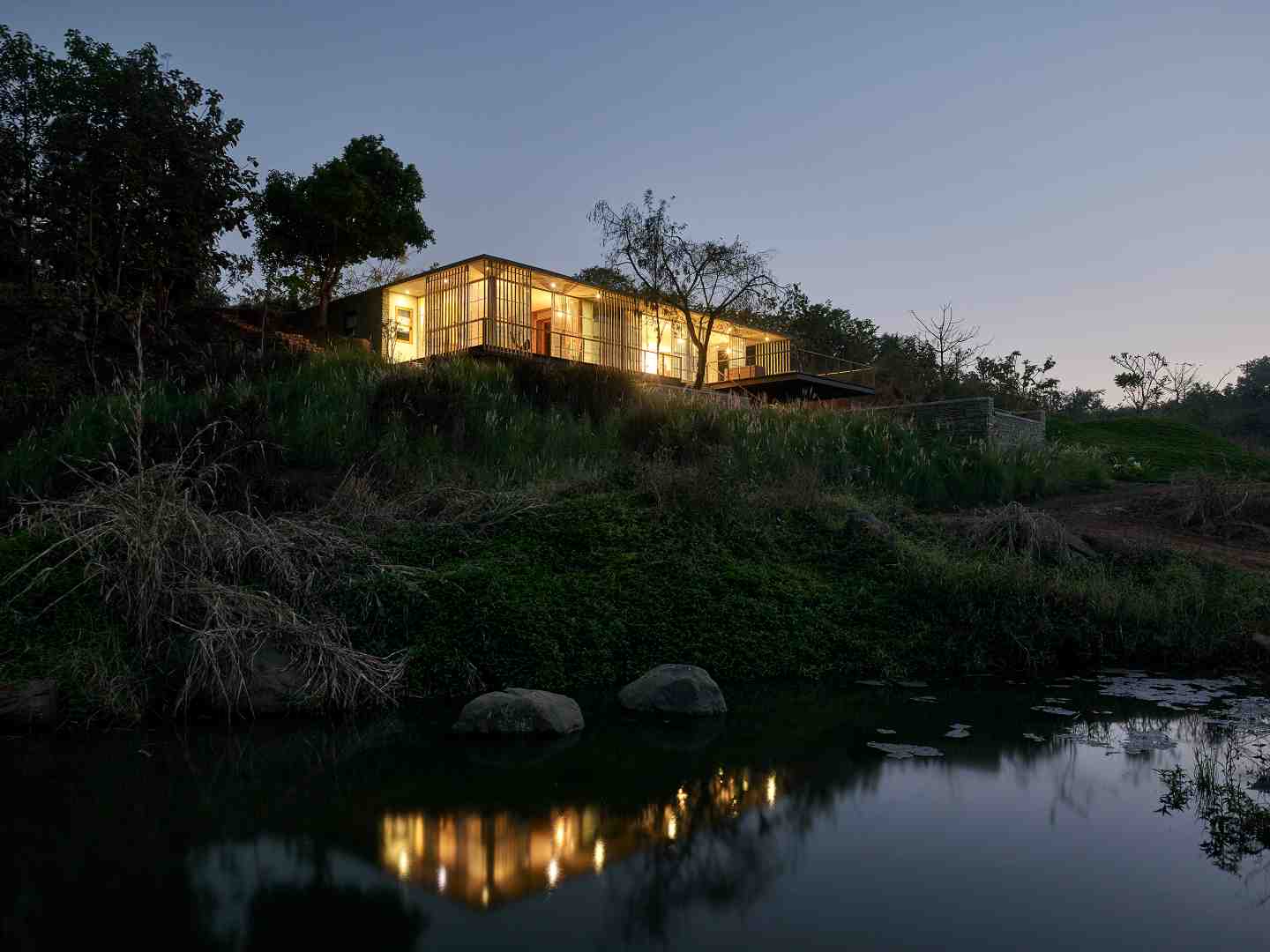 The Riparian House, at Karjat, Maharasthra, by Architecture Brio 23