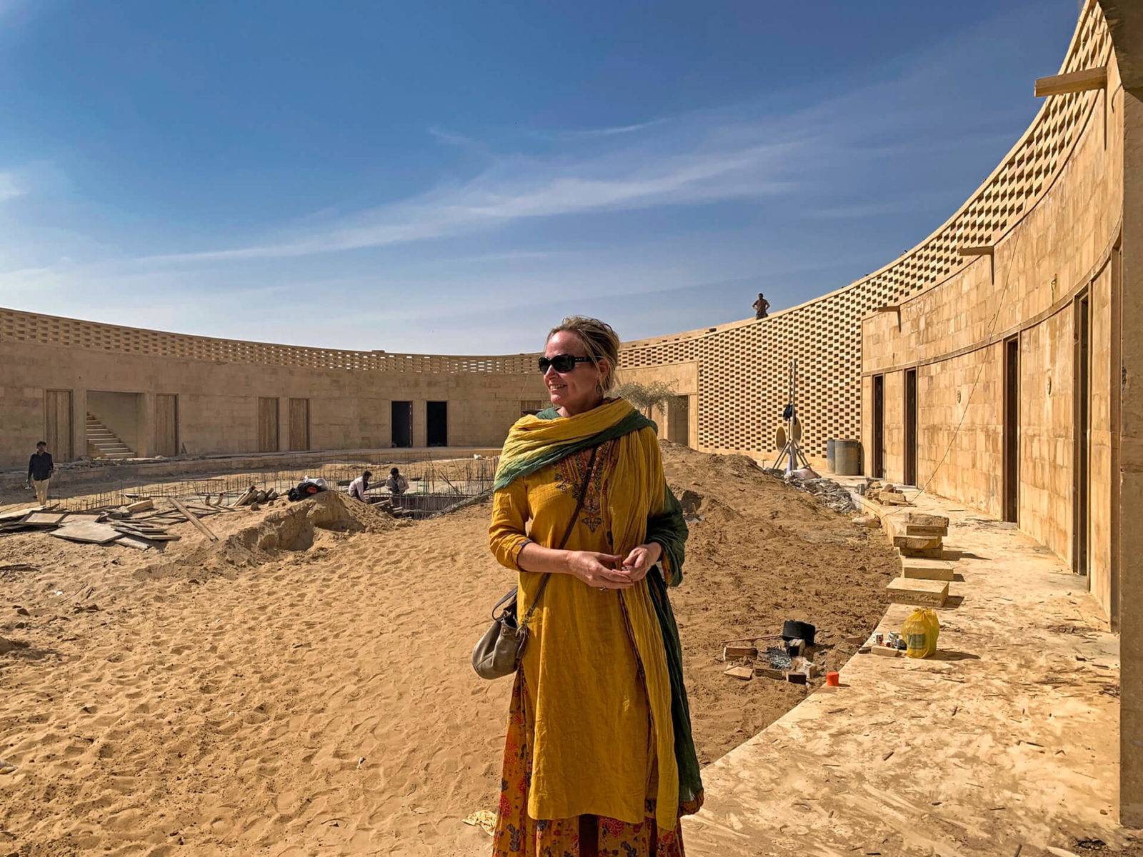 The Rajkumari Ratnavati Girls' School, Jaisalmer, by Diana Kellogg Architects 14