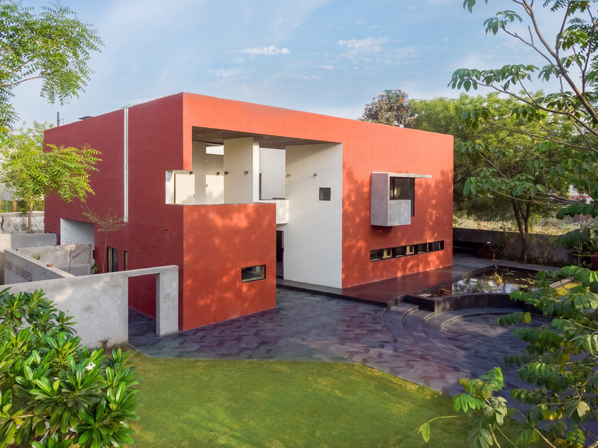 079 Stories, Residence designed by Studio Sangath at Ahmedabad