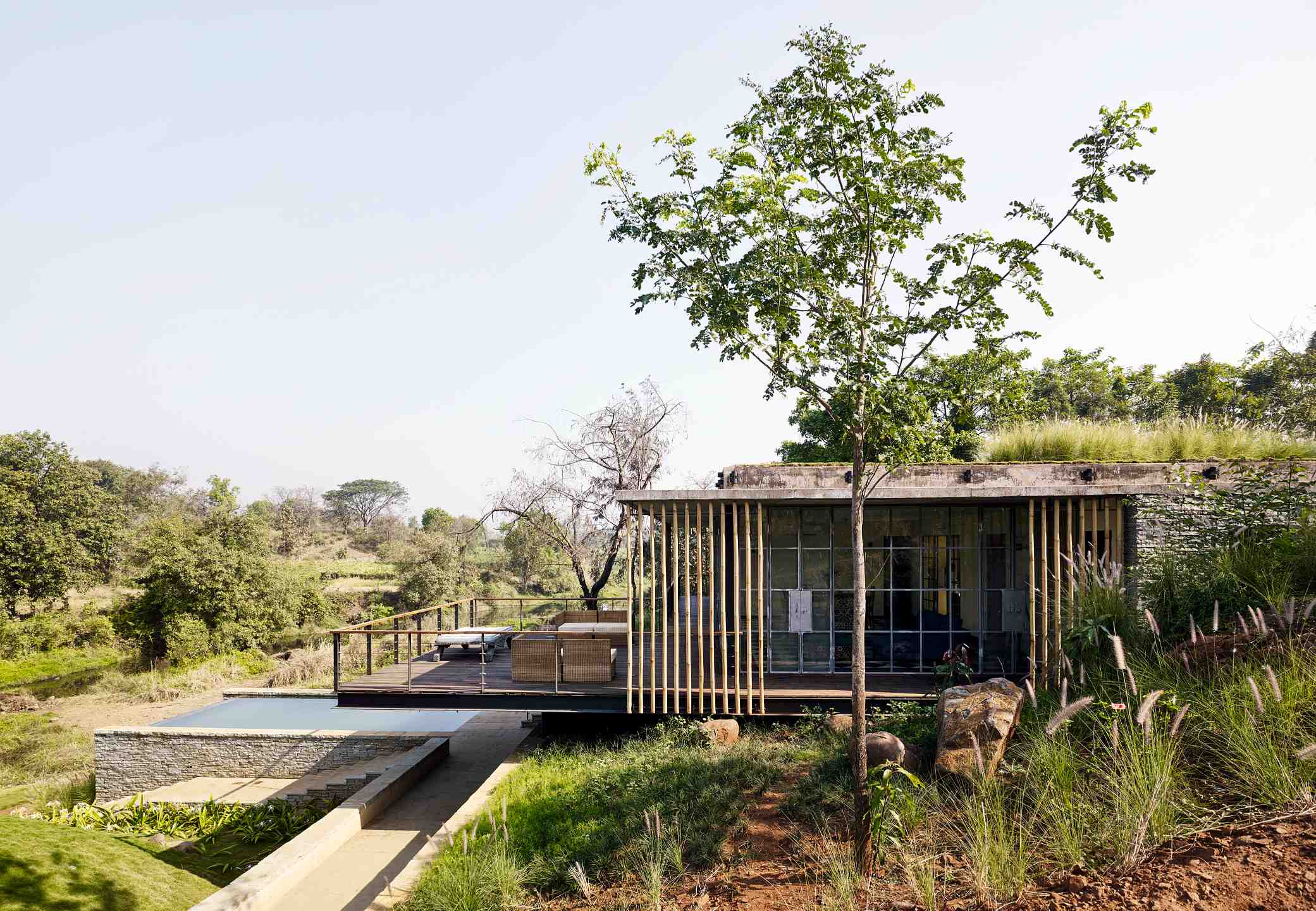 The Riparian House, at Karjat, Maharasthra, by Architecture Brio 1