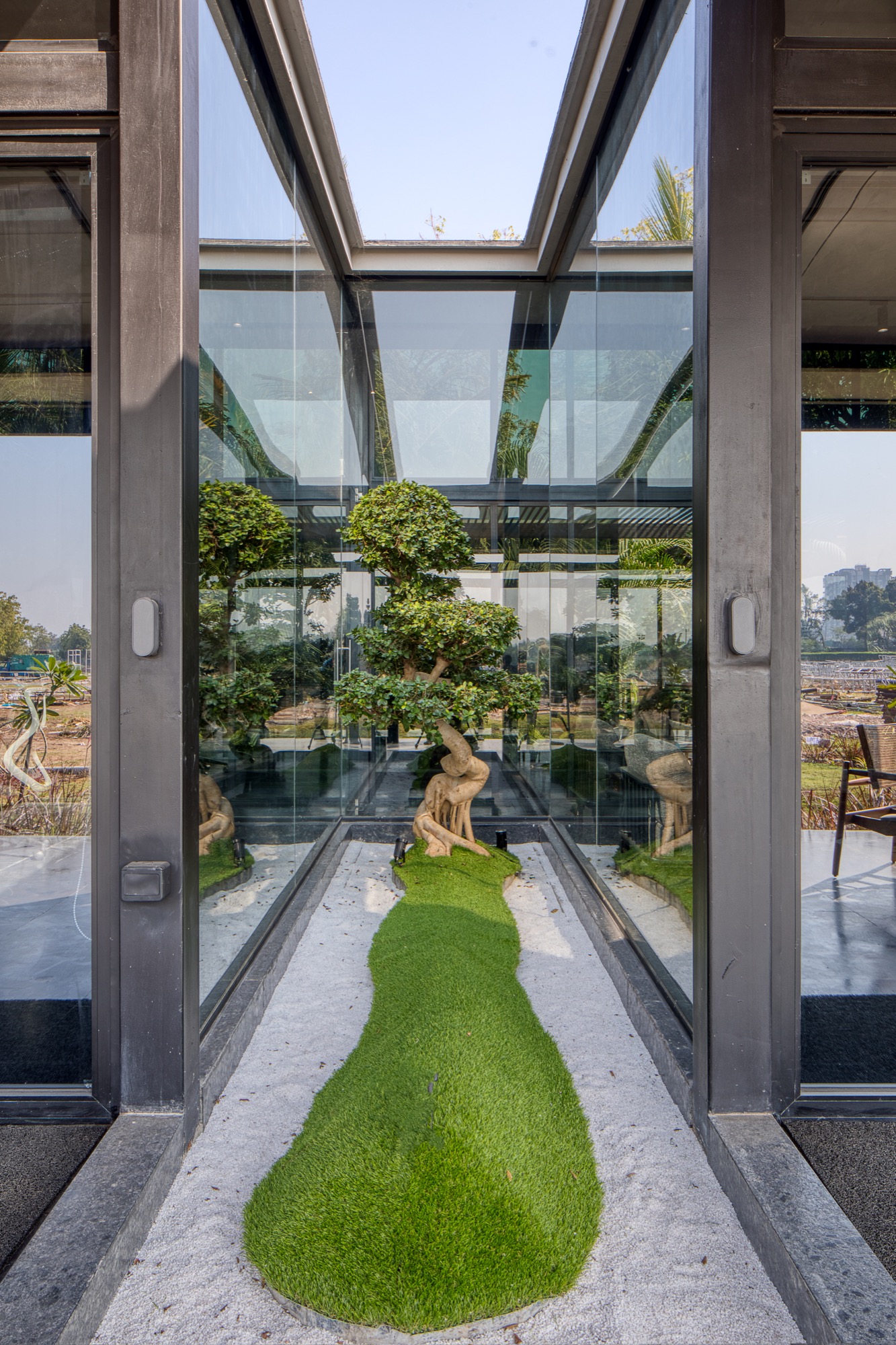Office in the Groves, by Dot Dimension at Surat. 17