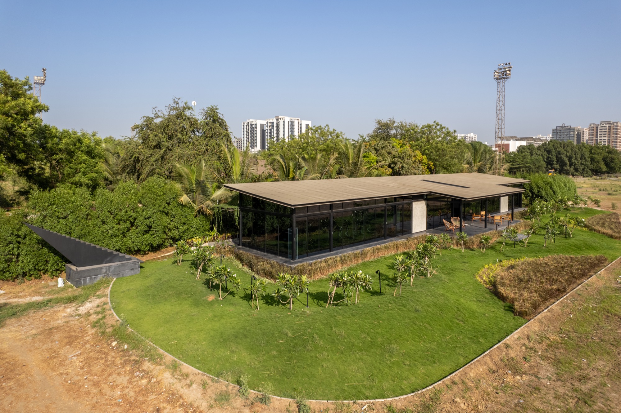 Office in the Groves, by Dot Dimension at Surat. 1