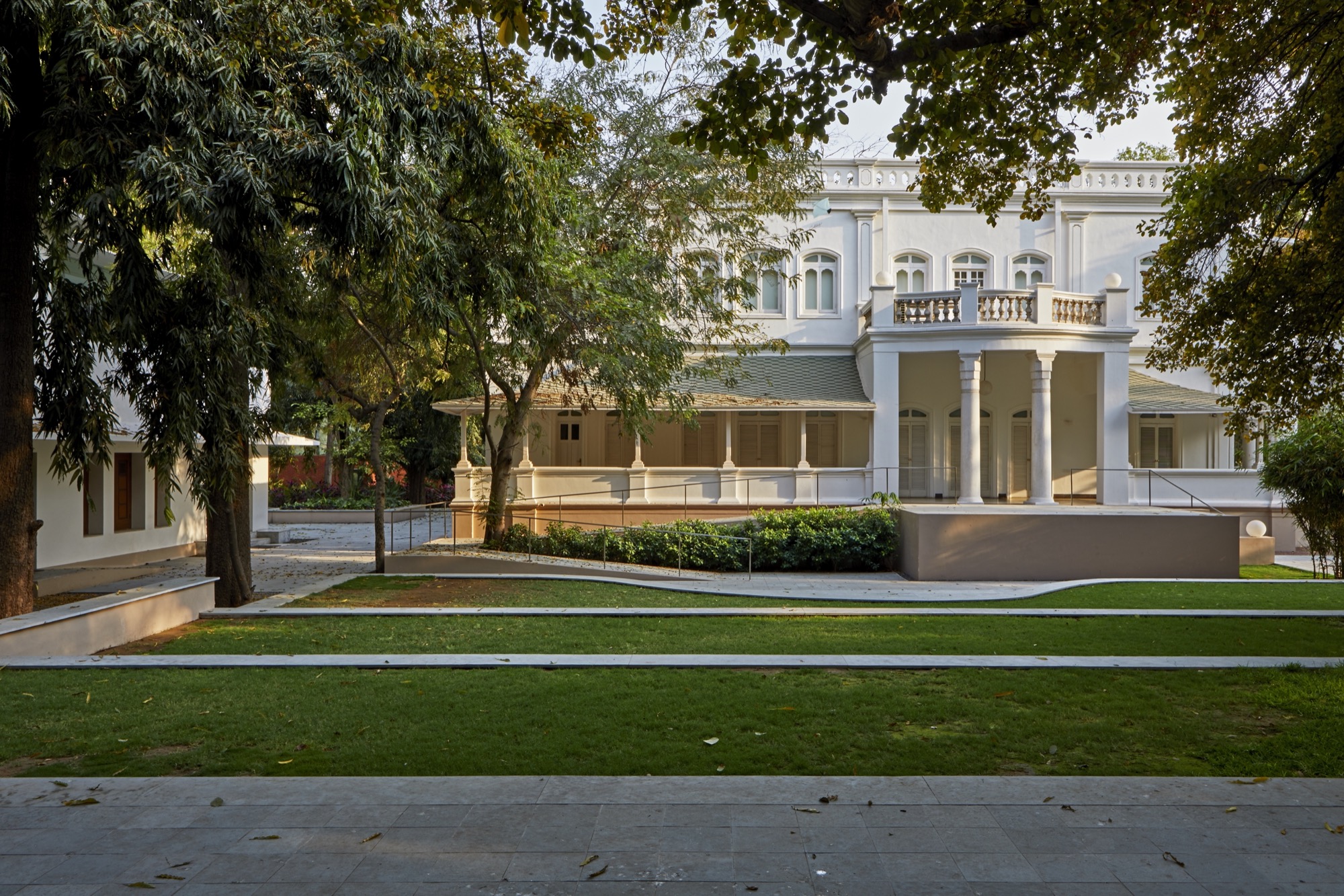 The Kasturbhai Lalbhai Museum designed by RMA Architects