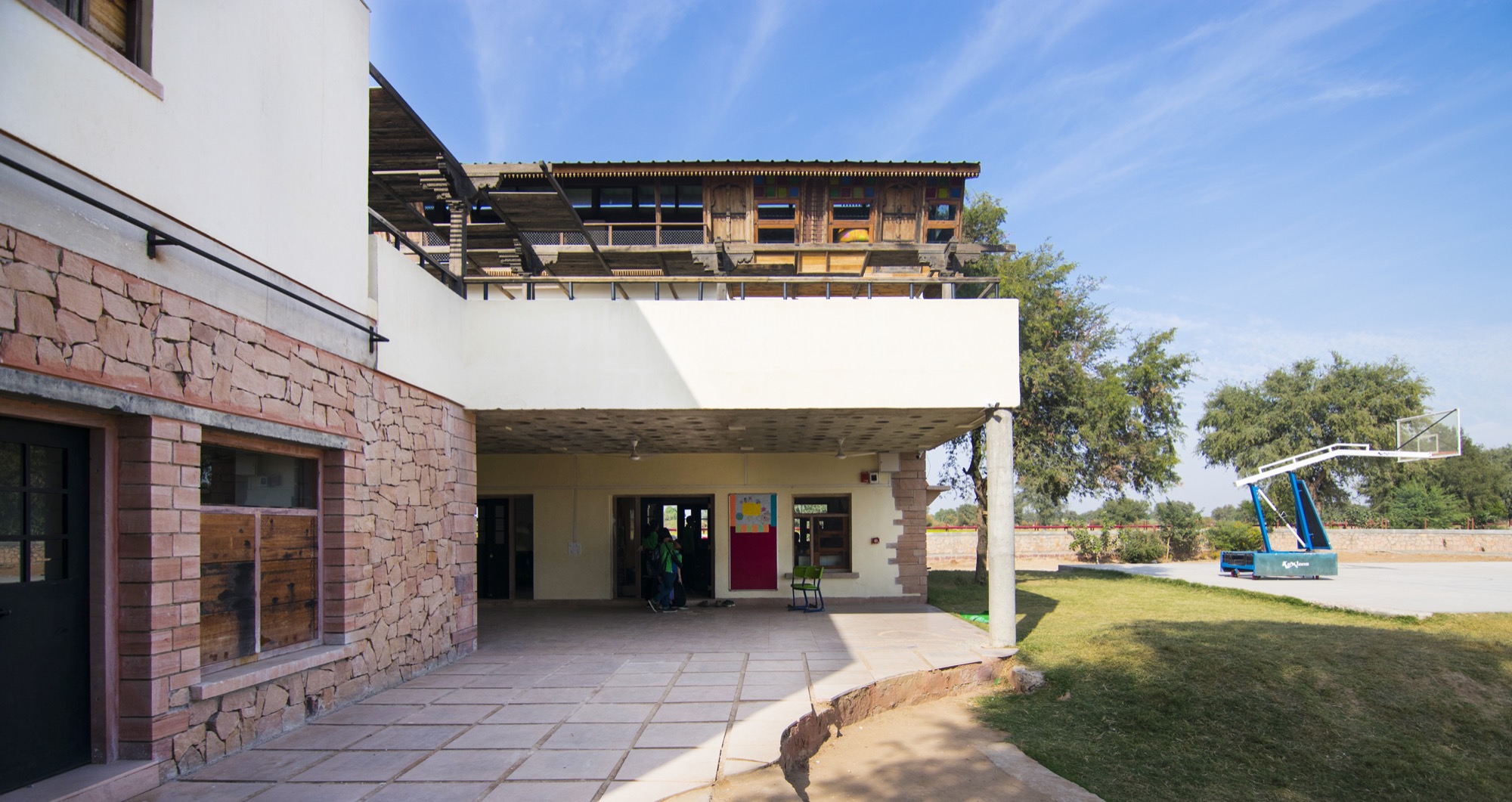 Alma Mater School at Jodhpur, Rajasthan, by Hunnarshala Foundation 10