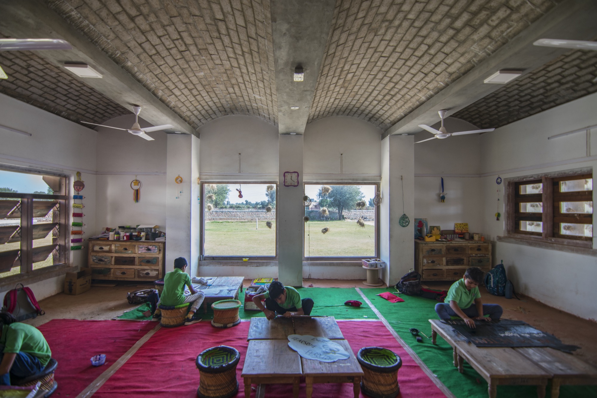 Alma Mater School at Jodhpur, Rajasthan, by Hunnarshala Foundation 56