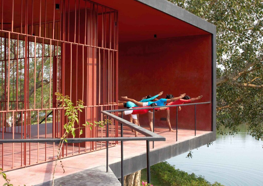 Waterfront Clubhouse, Adisaptagram, West Bengal, by Abin Design Studio 23