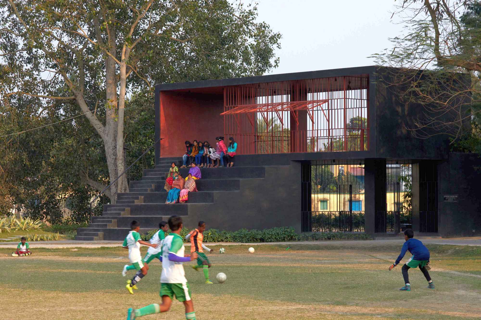 Waterfront Clubhouse, Adisaptagram, West Bengal, by Abin Design Studio 19