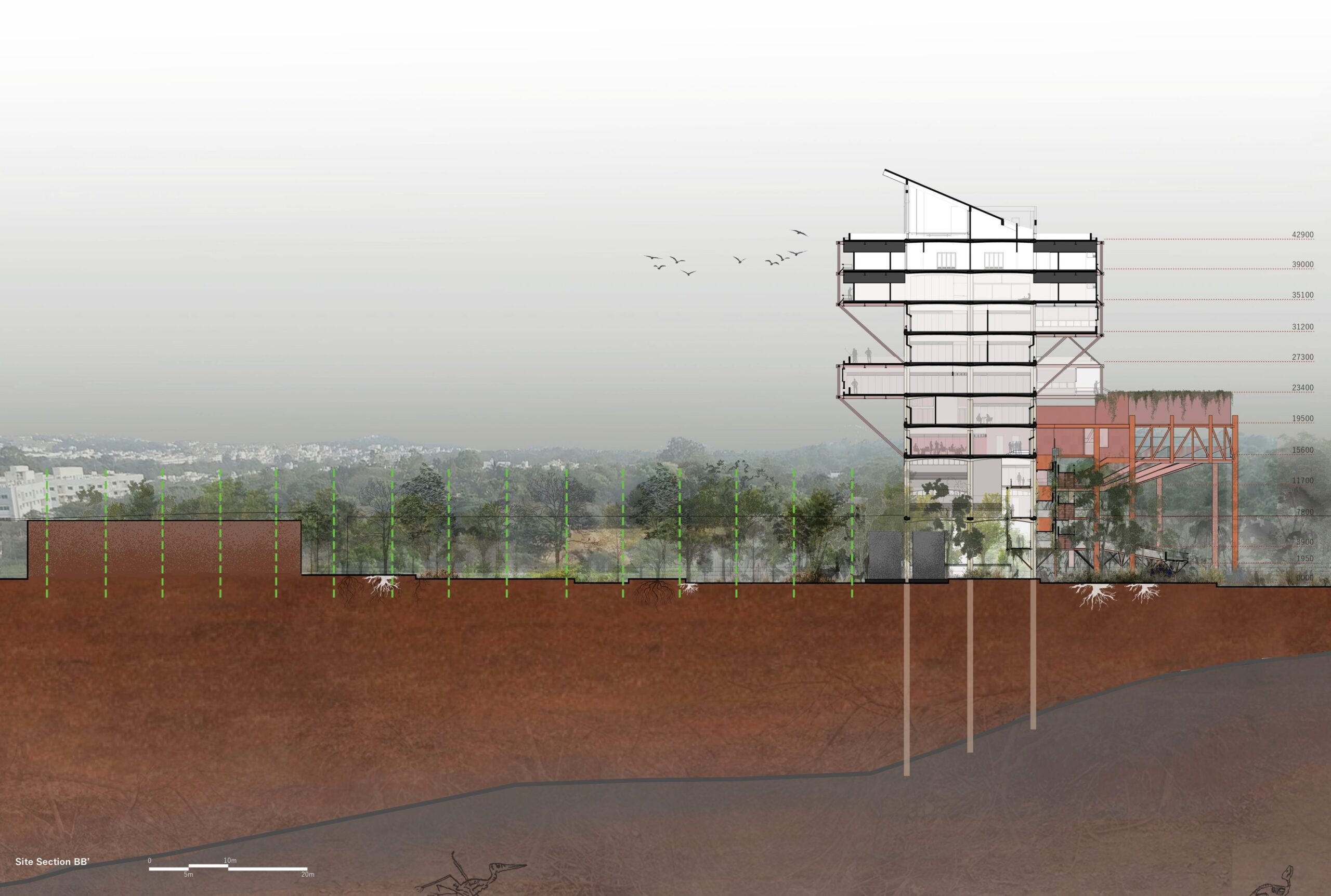 Centre of Excellence, Bengaluru, Competition Entry by Anthill Design | Council of Architecture, India 9