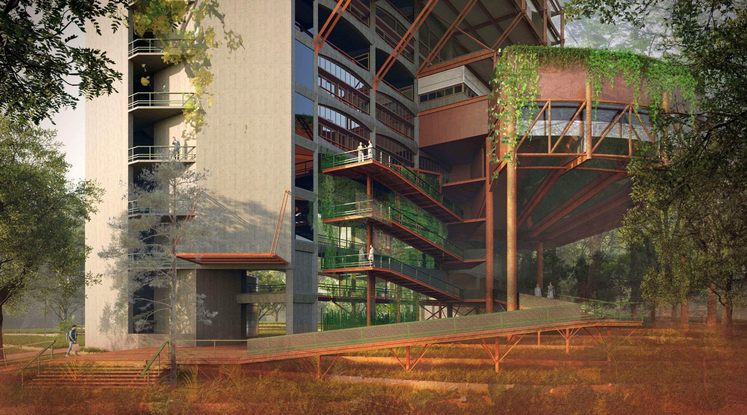 Centre of Excellence, Bengaluru, Competition Entry by Anthill Design | Council of Architecture, India 1