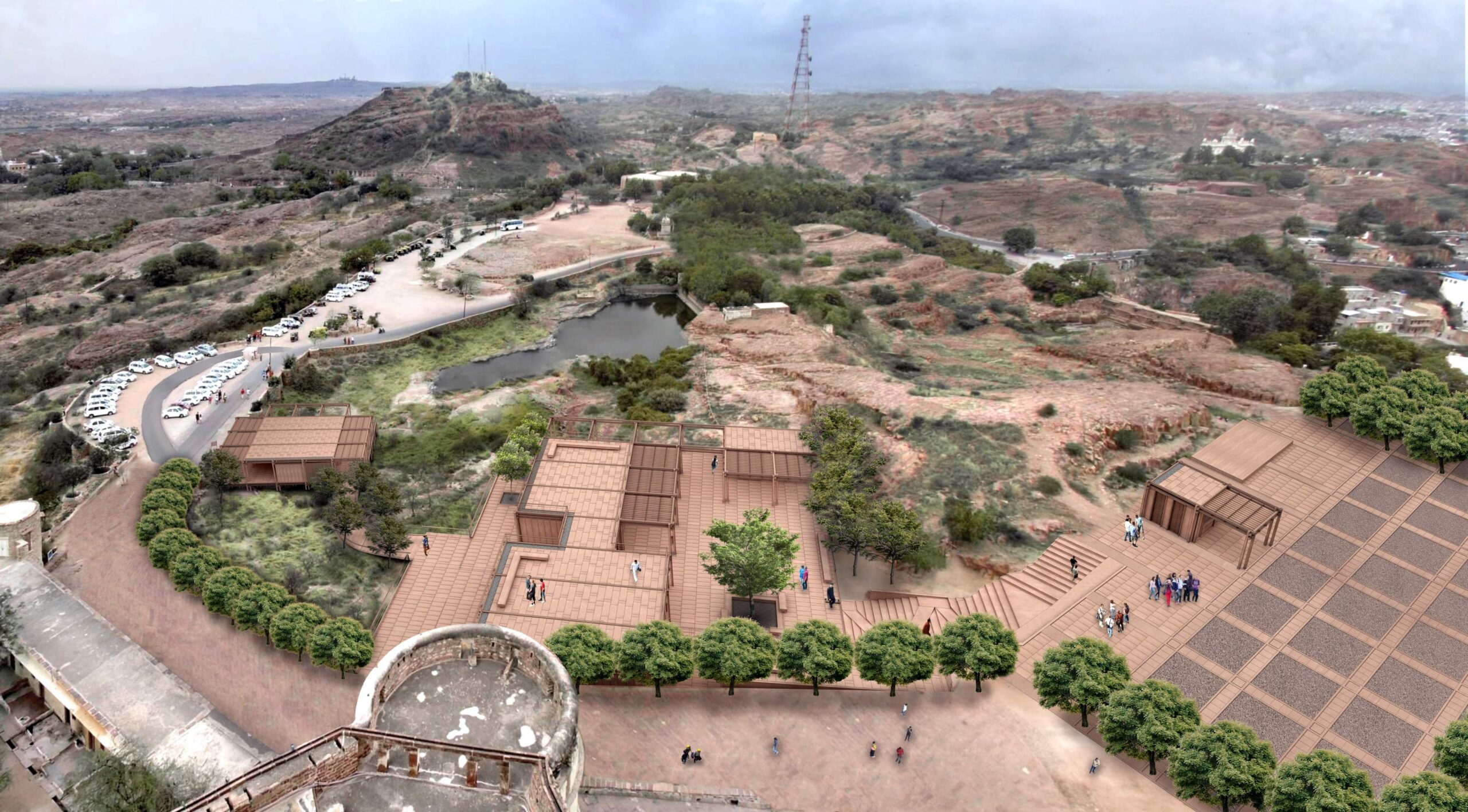 Mehrangarh Fort Visitor Centre, Jodhpur, by Studio Lotus 15