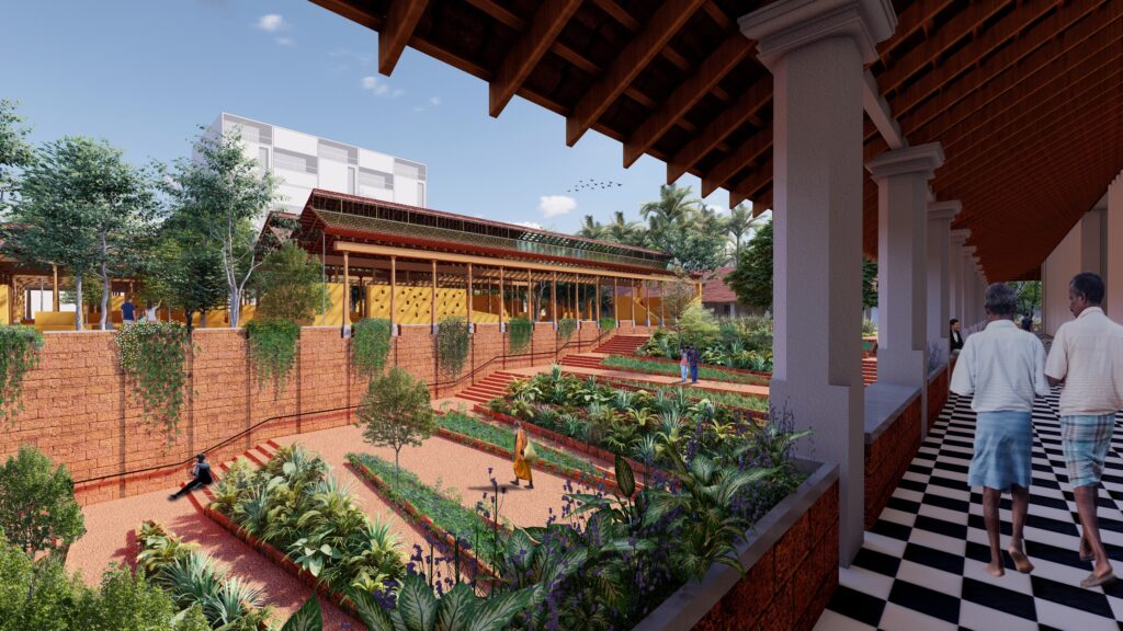 An Urban Cloister: Runner-Up Entry by Urban Precinct | Reweave Kozhikode Competition 7