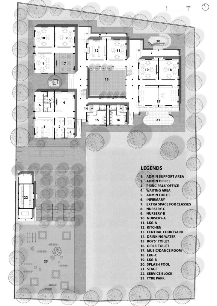 Taksila Roots Primary School, Akhbarpur by SGA-Studio 53