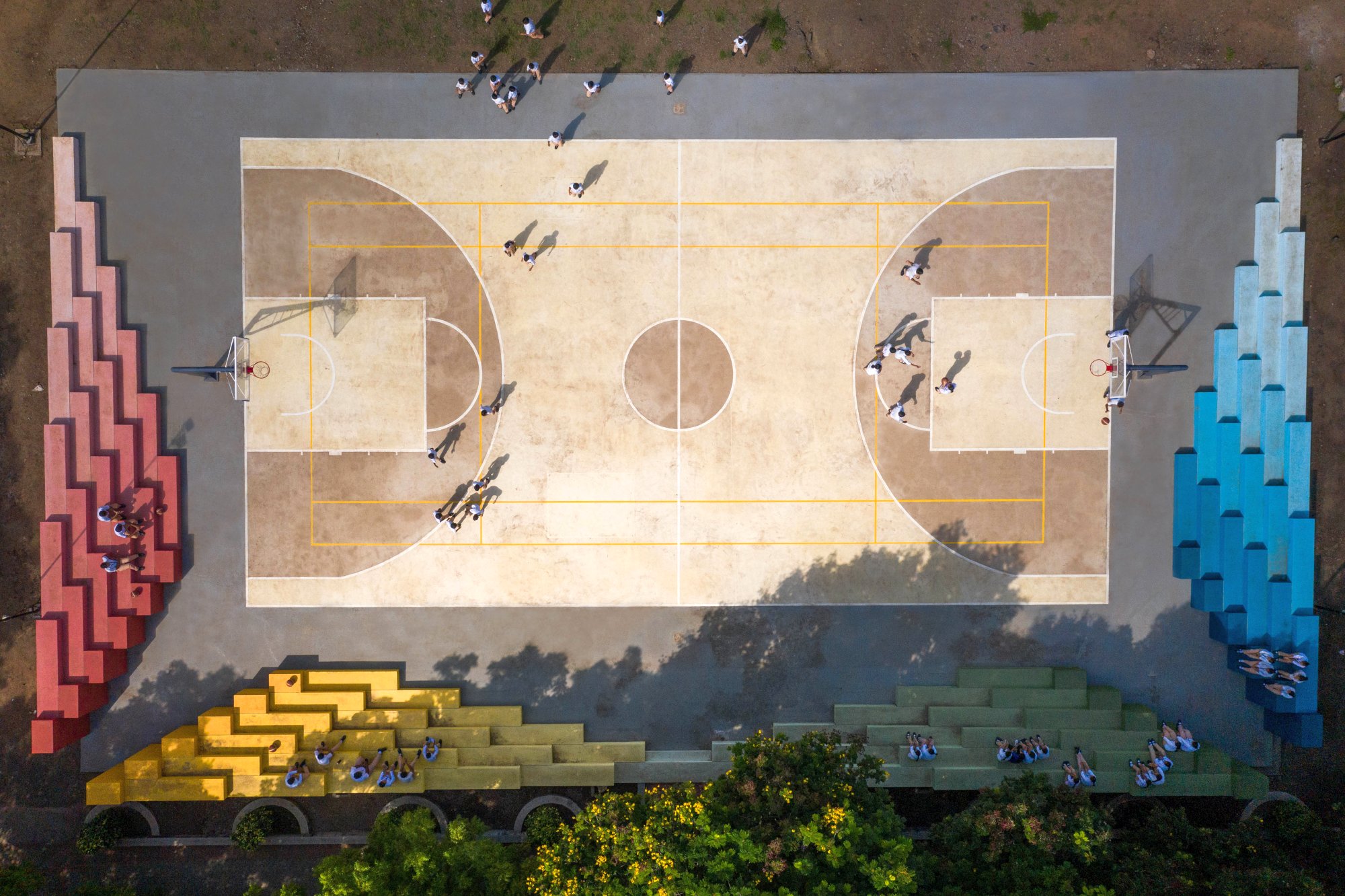 Multipurpose Court at St. Mary’s School, Rajkot, by playball studio 1