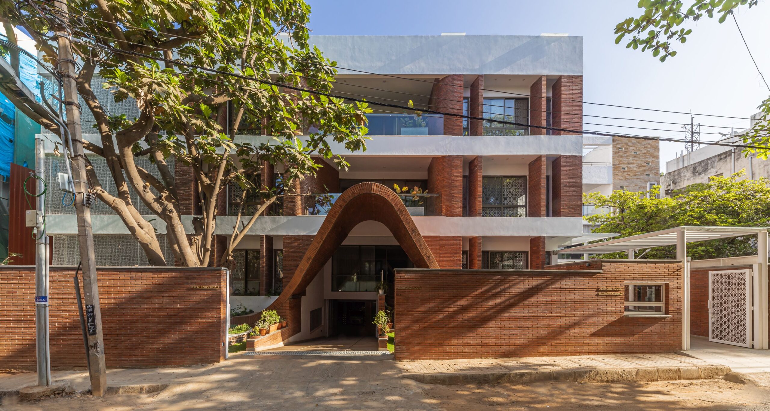 Norris Road Apartments, Bangalore by The Purple Ink Studio