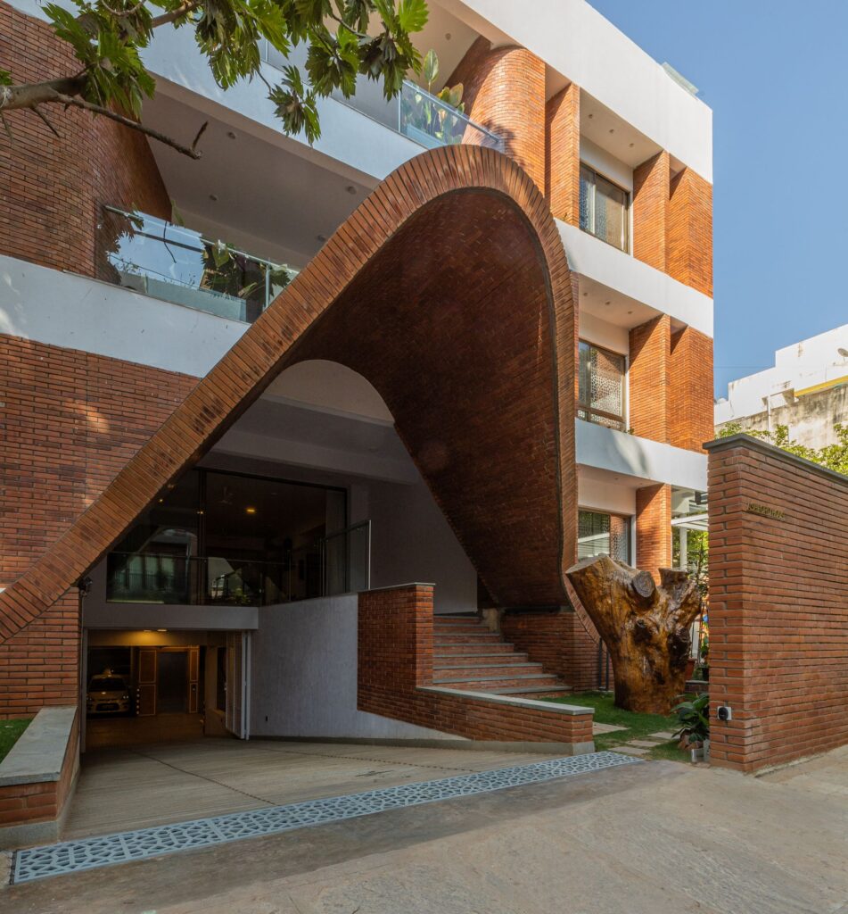 Norris Road Apartments, Bangalore, by The Purple Ink Studio 5