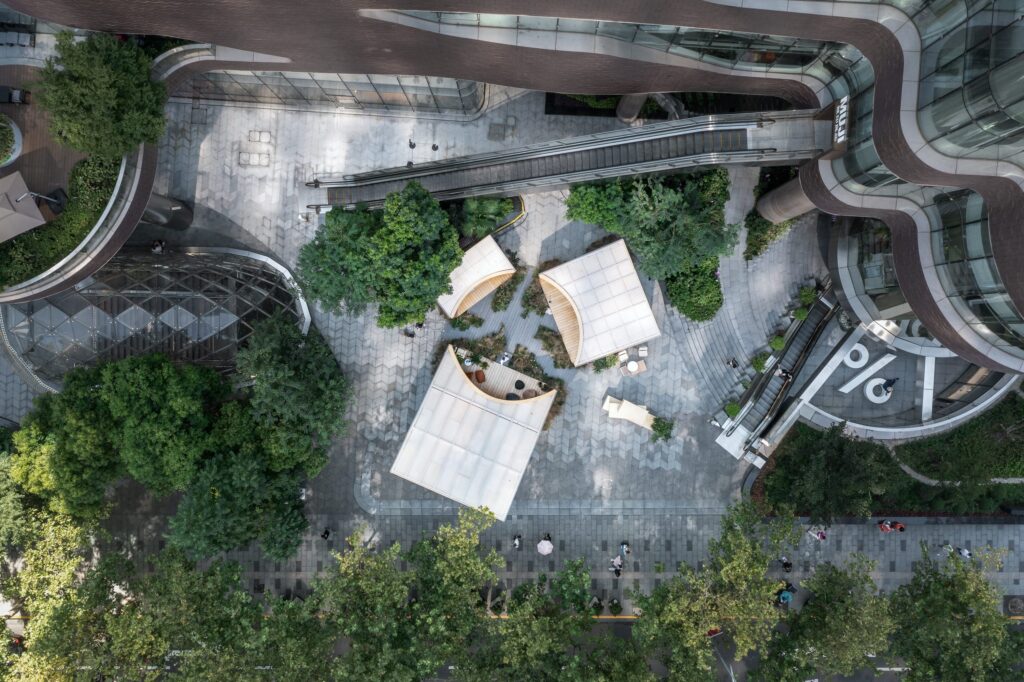 PARKLIFE | Spatial Installation In The Downtown Shanghai, by TEAM_BLDG 1