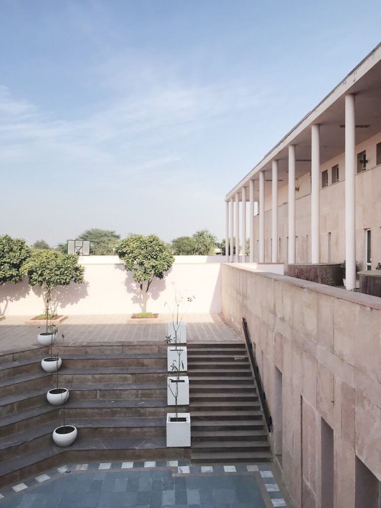 "A good understanding of the modes of habitation and engagement of the learners and teachers is critical."- Jinu Kurien on Euro School, Jodhpur. 8