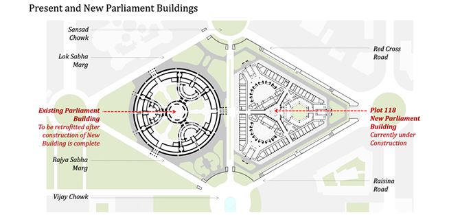 Plot 118 Becomes the New Address for the Indian Parliament | Central Vista Redevelopment 3