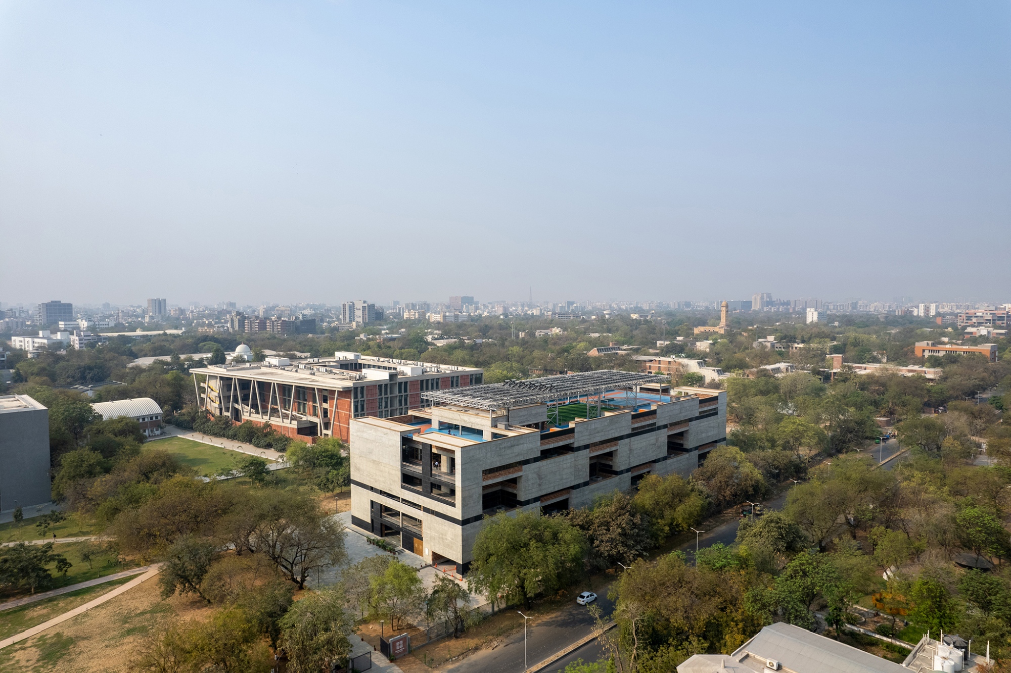 Ahmedabad University Centre, Ahmedabad, by Stephane Paumier Architects