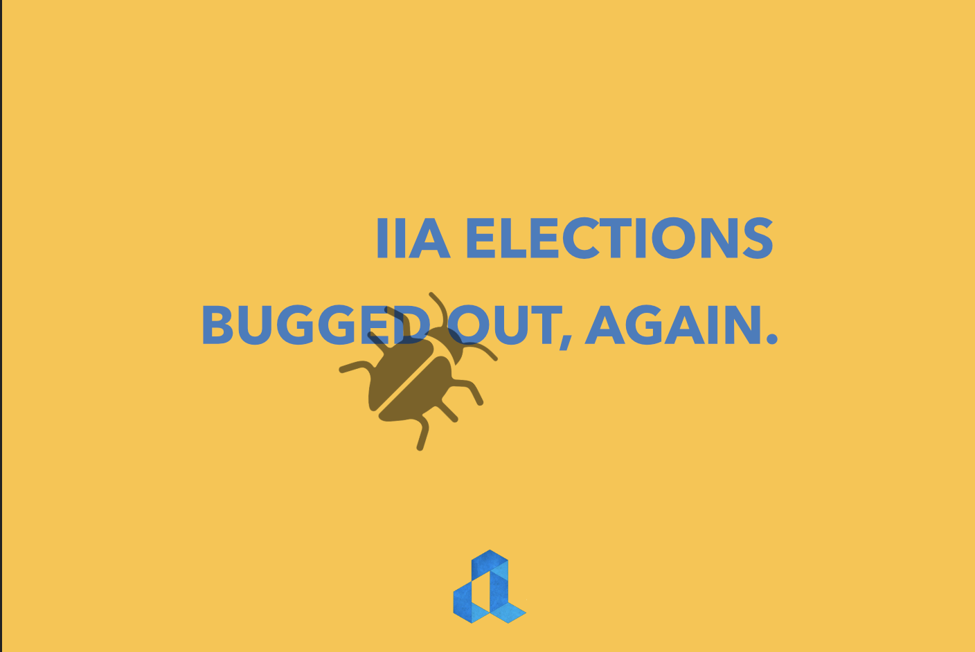IIA Elections e-voting bug
