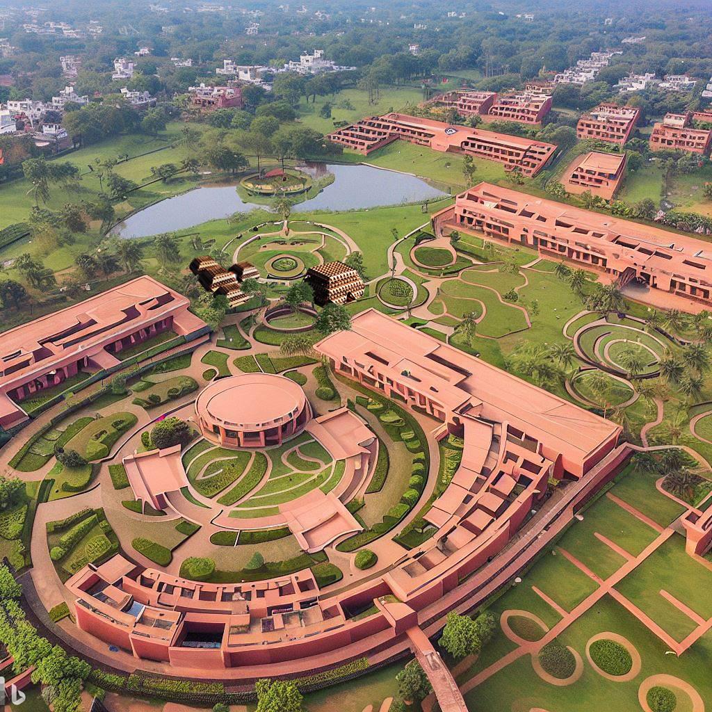 Alternate Reality of Pragati Maidan Complex- 1
Image Generated through AI- Bing (Dall-E), modified with Photoshop by Authors