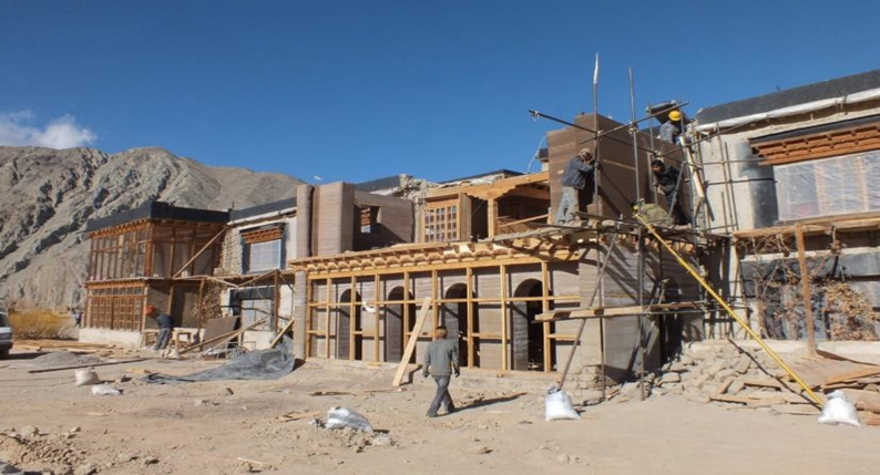 SECMOL School In Leh: A Role Model of Vernacular, Passive and Sustainable Hill Architecture–defined by Local Culture, Local Skill, Local Materials, and Local Technology 11