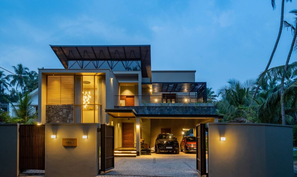 Front View of Eden Calicut, India, by Greenline Architects. Photo by Nathan Photos