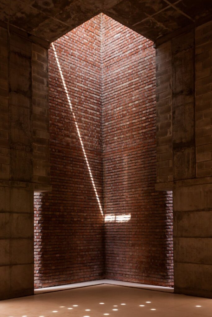 Bait ur Rouf Jame Mosque, Dhaka, Bangladesh, by Marina Tabassum Architects. Photograph by Rajesh Vora