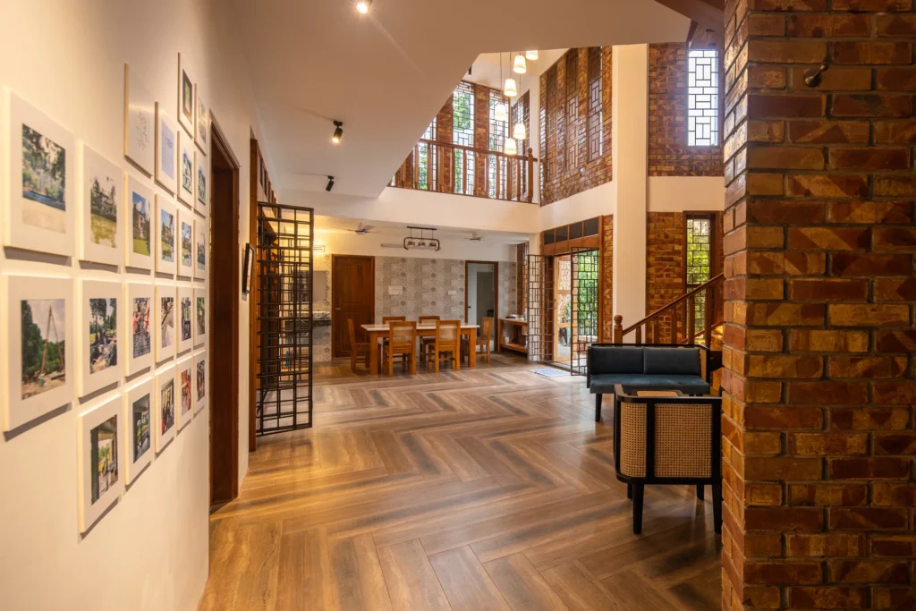 Interior, Hawladar Bari, Shibchar, Bangladesh, by Maruf Raihan.Works. Photograph by Maruf Raihan