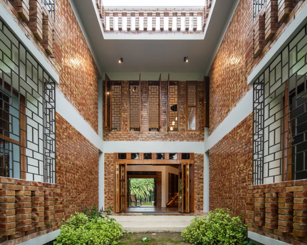 Interior, Hawladar Bari, Shibchar, Bangladesh, by Maruf Raihan.Works. Photograph by Maruf Raihan