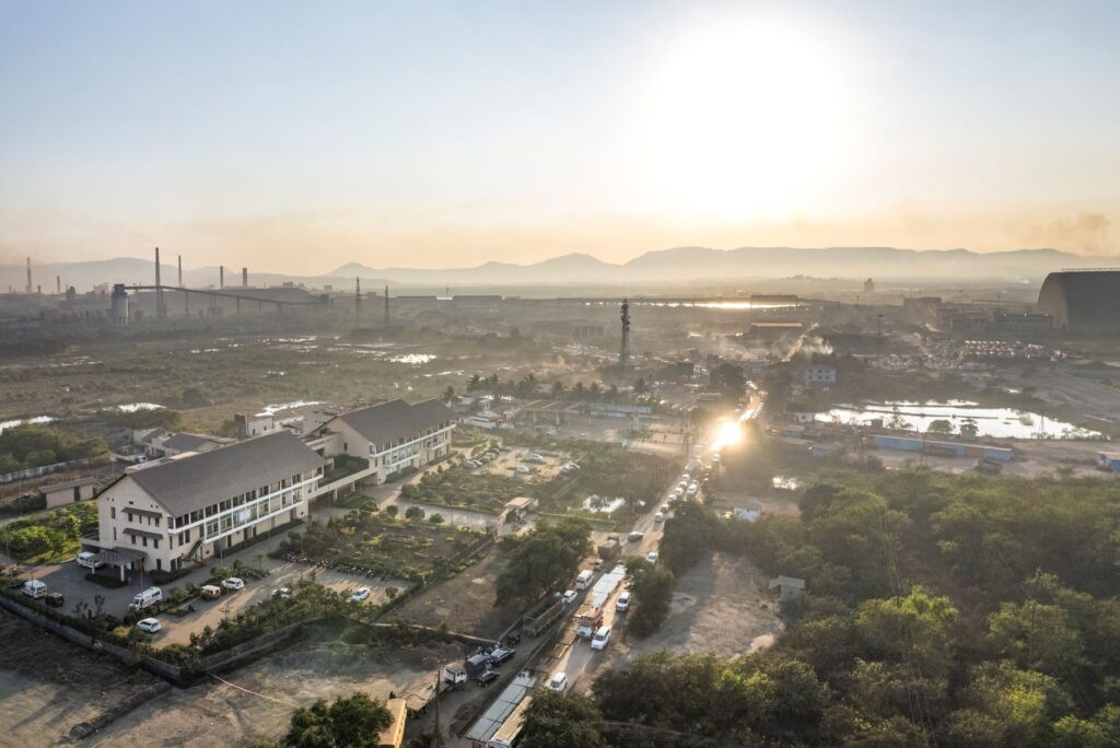 JSW Sanjeevani Multispeciality Hospital, Dolvi, Maharashtra, by SJK Architects, © Niveditaa Gupta