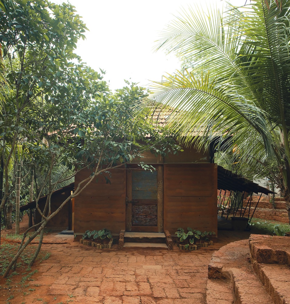 Exterior. Shwasam Multipurpose Hall, Aliparamba, Kerala, by ShriAbodes. Photographs: Jino Sam