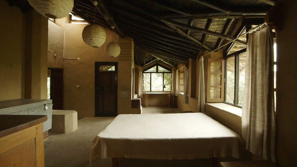 Bedroom at Sadhana House. Photo courtesy of filmfreeway.com