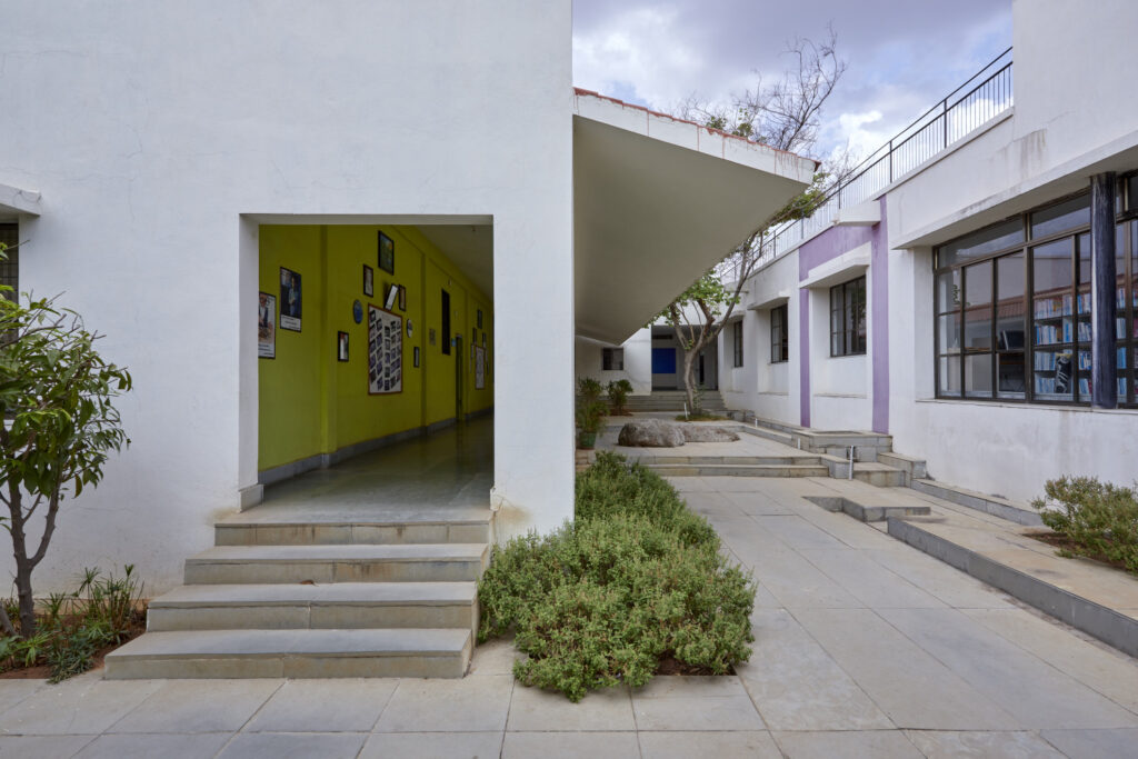 Sparkrill International School, Warangal, Telangana, by SJK Architects. Photograph credits Rajesh Vora