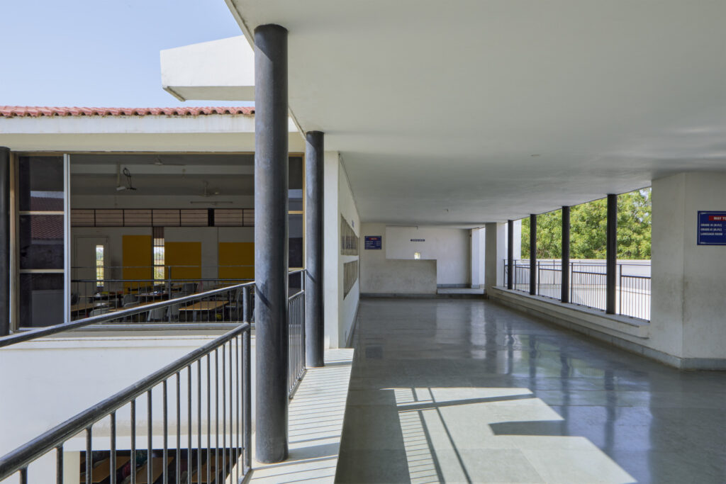 Sparkrill International School, Warangal, Telangana, by SJK Architects. Photograph credits Rajesh Vora