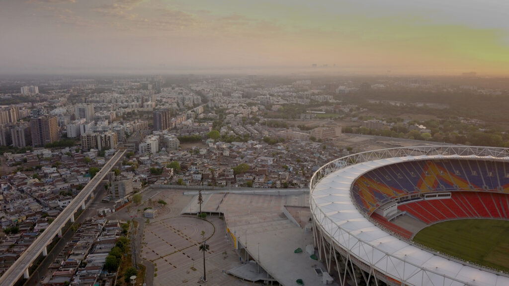 Narendra Modi Stadium, Gujarat, India, by Populous. © Destination Photographers